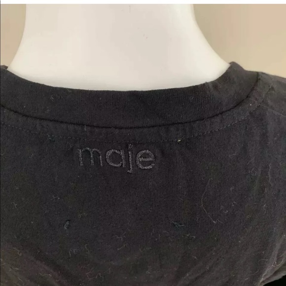 Maje X Schott Tennessee Womens Graphic T-Shirt 1 - Picture 8 of 12